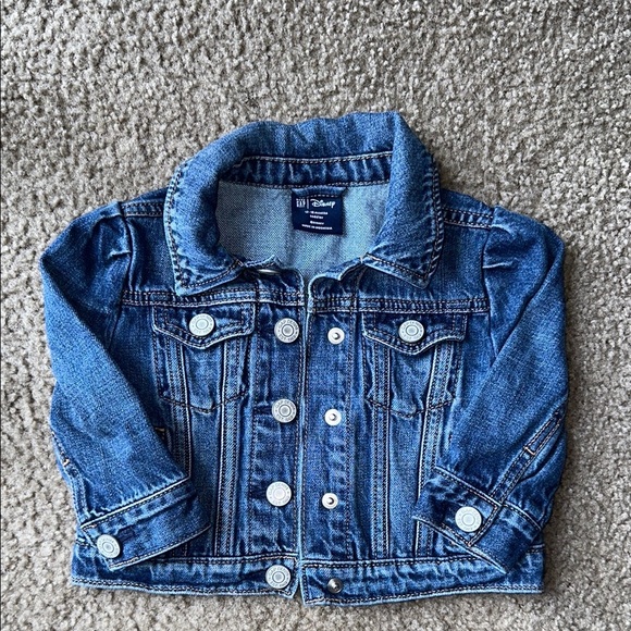 GAP Diney Blue Jean Jacket with Vintage Look - Picture 2 of 6